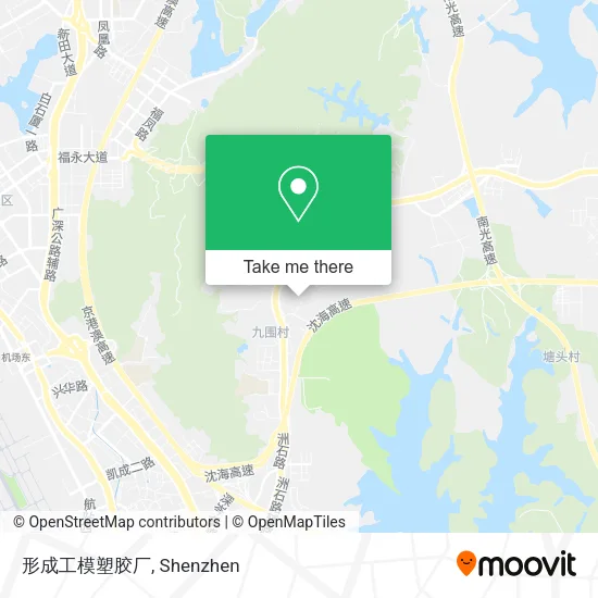 形成工模塑胶厂 map