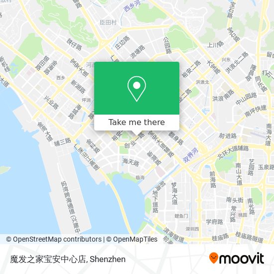 魔发之家宝安中心店 map
