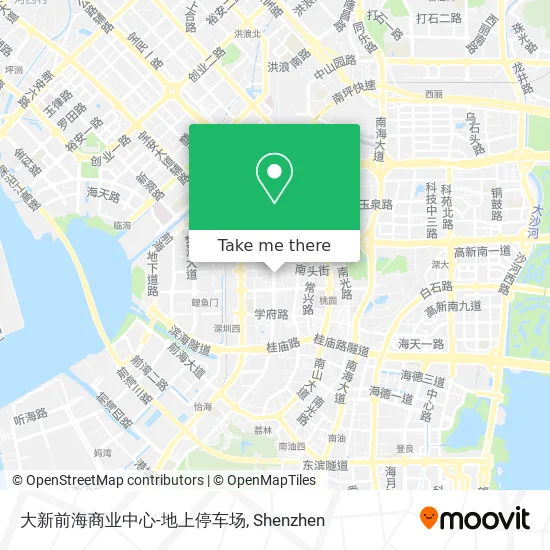 大新前海商业中心-地上停车场 map