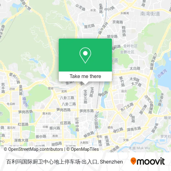 百利玛国际厨卫中心地上停车场-出入口 map