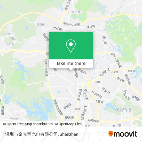 深圳市金光宝光电有限公司 map
