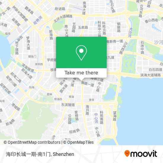 海印长城一期-南1门 map