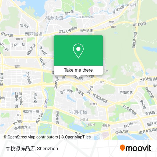 春桃源冻品店 map