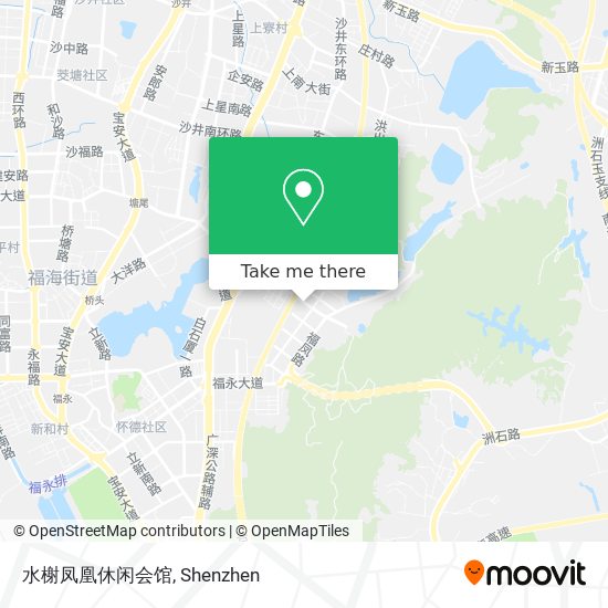 水榭凤凰休闲会馆 map