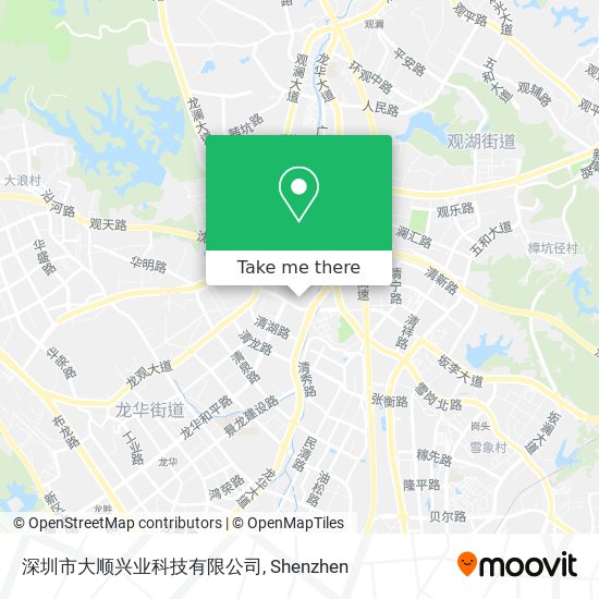 深圳市大顺兴业科技有限公司 map