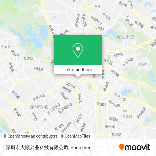 深圳市大顺兴业科技有限公司 map