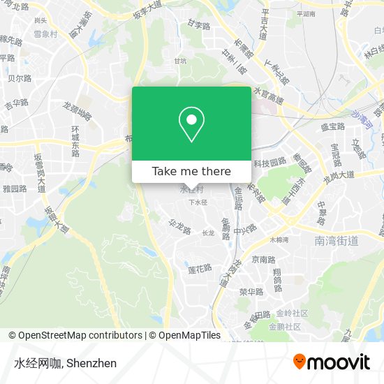 水经网咖 map