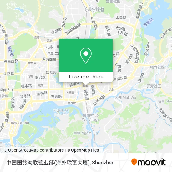 中国国旅海联营业部(海外联谊大厦) map