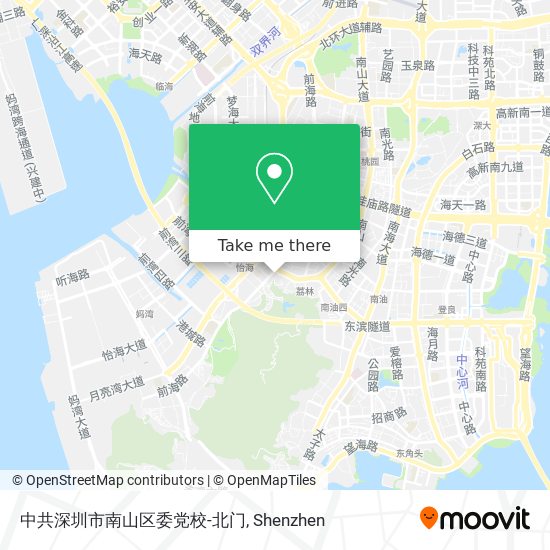 中共深圳市南山区委党校-北门 map