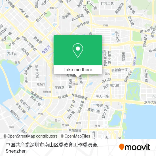 中国共产党深圳市南山区委教育工作委员会 map