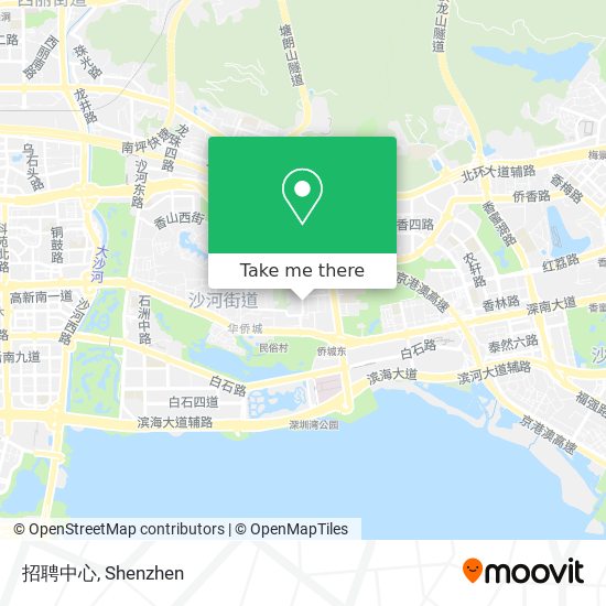 招聘中心 map