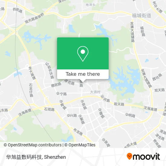 华旭益数码科技 map