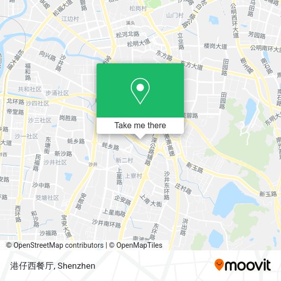 港仔西餐厅 map