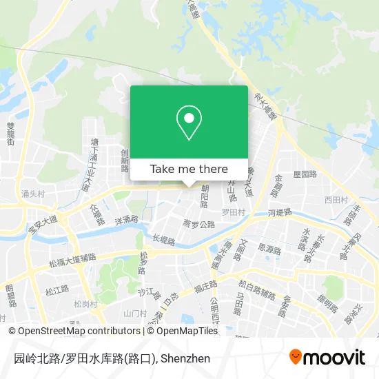 园岭北路/罗田水库路(路口) map