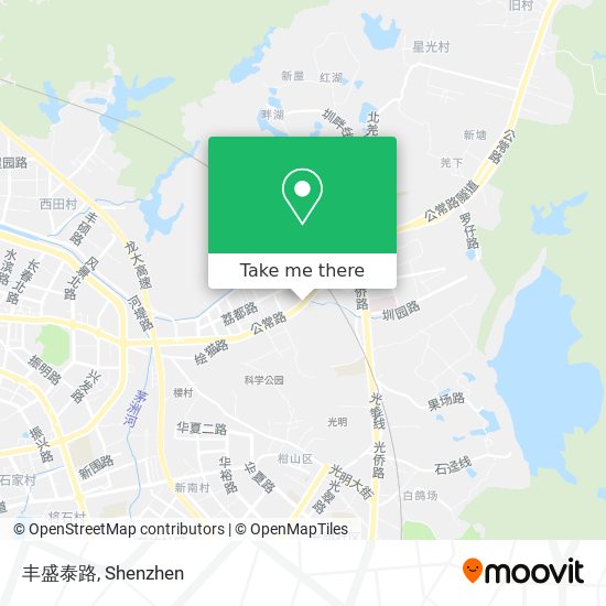 丰盛泰路 map