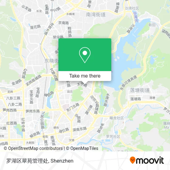罗湖区翠苑管理处 map