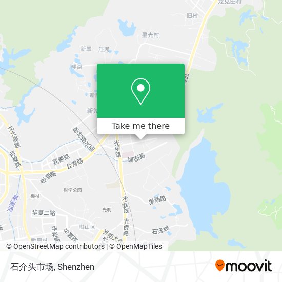 石介头市场 map