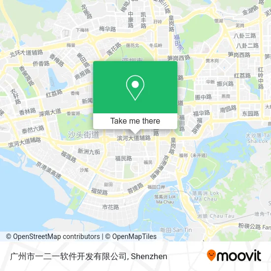 广州市一二一软件开发有限公司 map