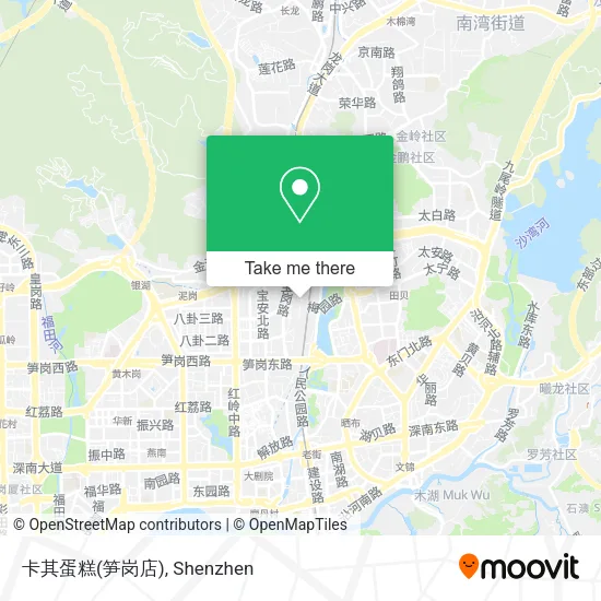 卡其蛋糕(笋岗店) map