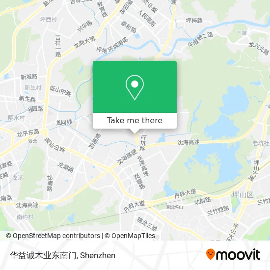 华益诚木业东南门 map