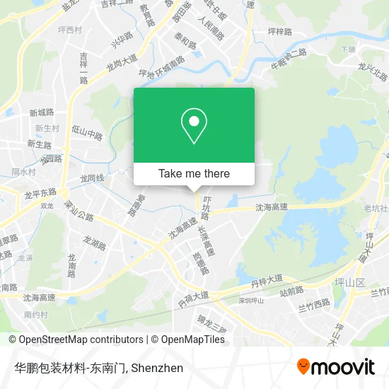 华鹏包装材料-东南门 map