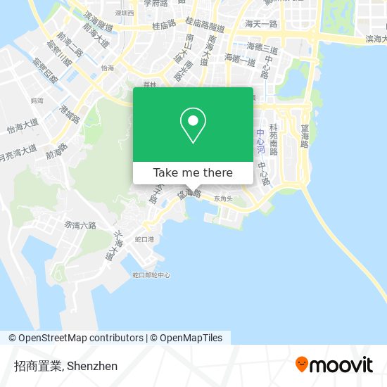 招商置業 map
