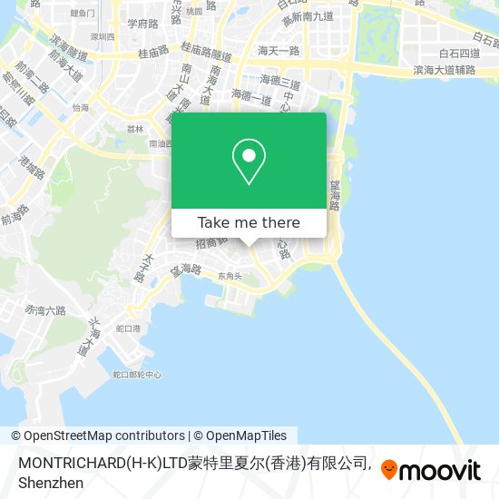 MONTRICHARD(H-K)LTD蒙特里夏尔(香港)有限公司 map