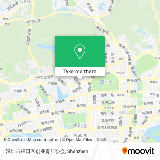 深圳市福田区创业青年协会 map