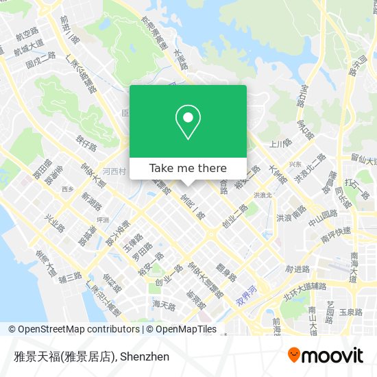 雅景天福(雅景居店) map