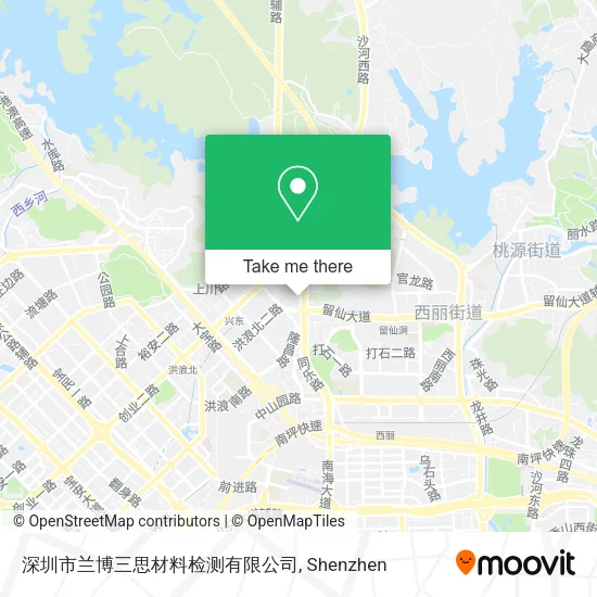 深圳市兰博三思材料检测有限公司 map