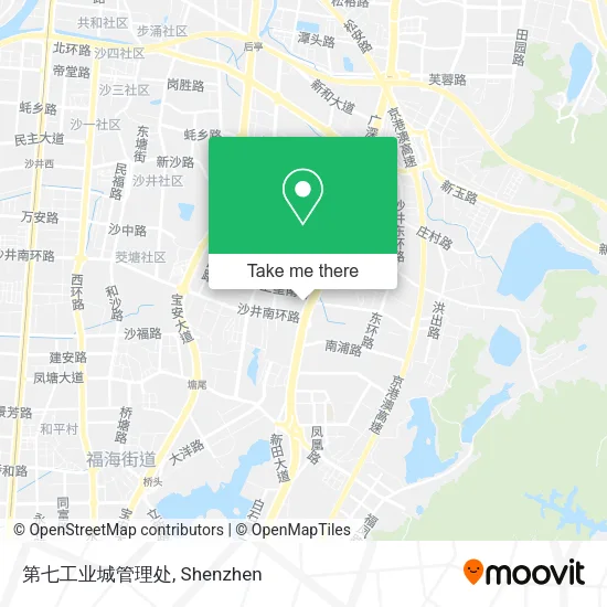 第七工业城管理处 map
