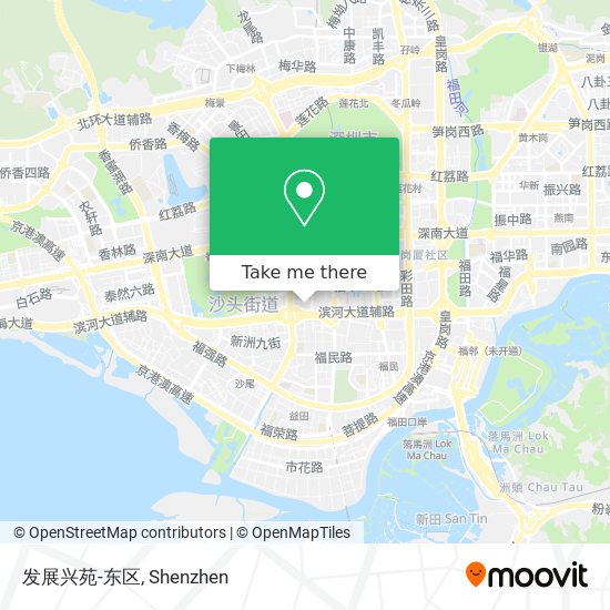 发展兴苑-东区 map