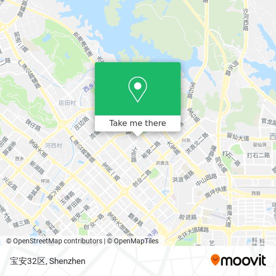 宝安32区 map