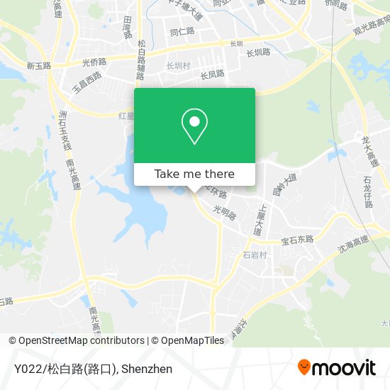 Y022/松白路(路口) map