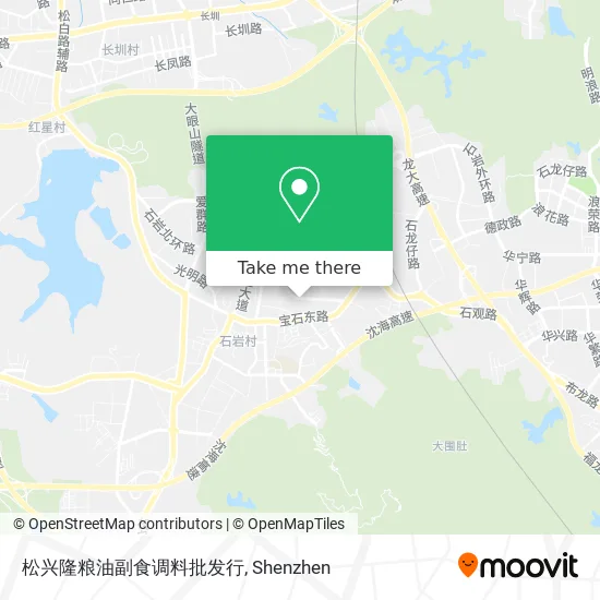 松兴隆粮油副食调料批发行 map