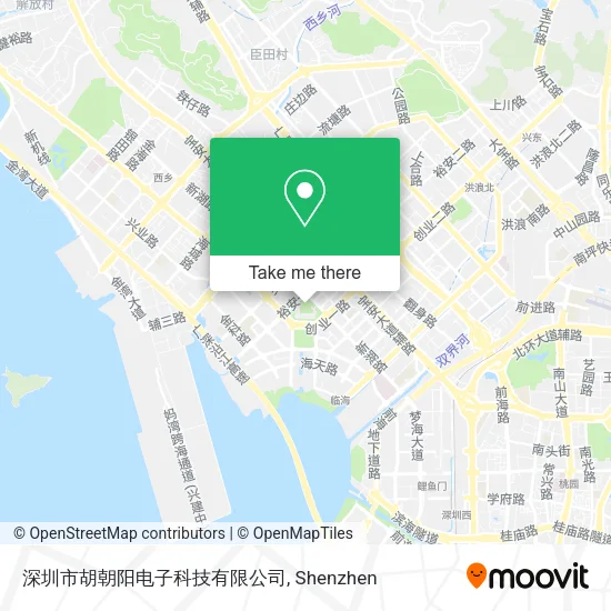 深圳市胡朝阳电子科技有限公司 map