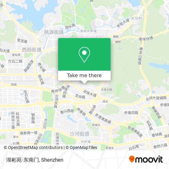湖彬苑-东南门 map