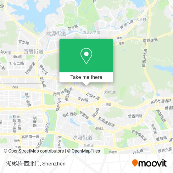 湖彬苑-西北门 map