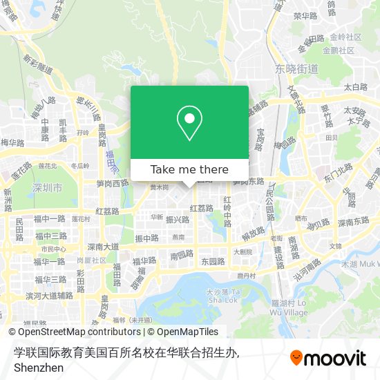 学联国际教育美国百所名校在华联合招生办 map