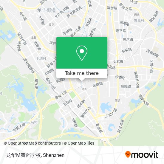 龙华M舞蹈学校 map