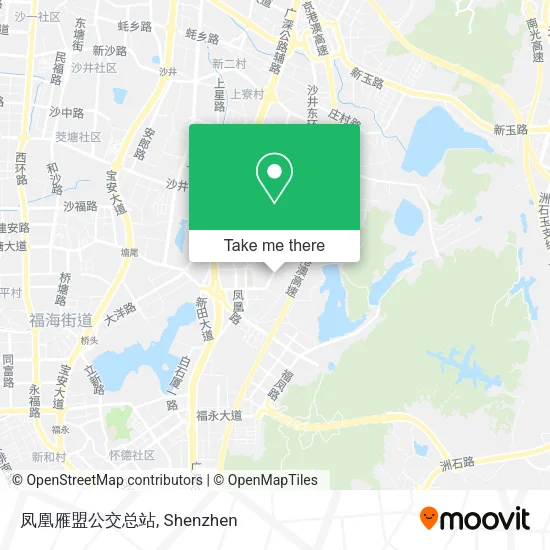 凤凰雁盟公交总站 map