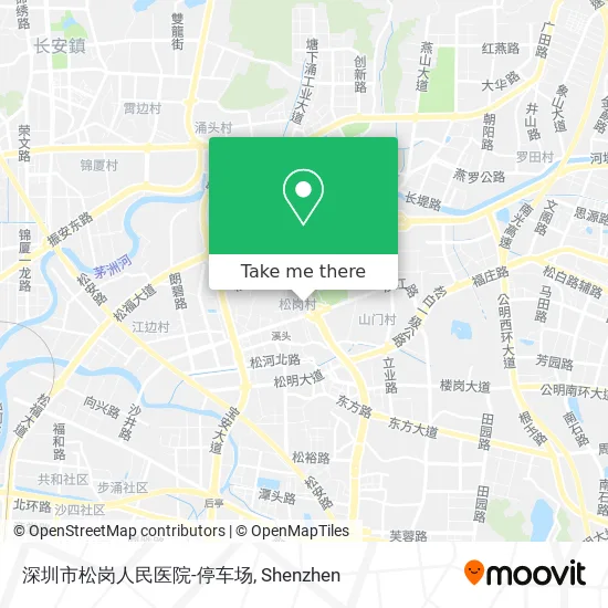 深圳市松岗人民医院-停车场 map