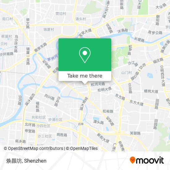 焕颜坊 map