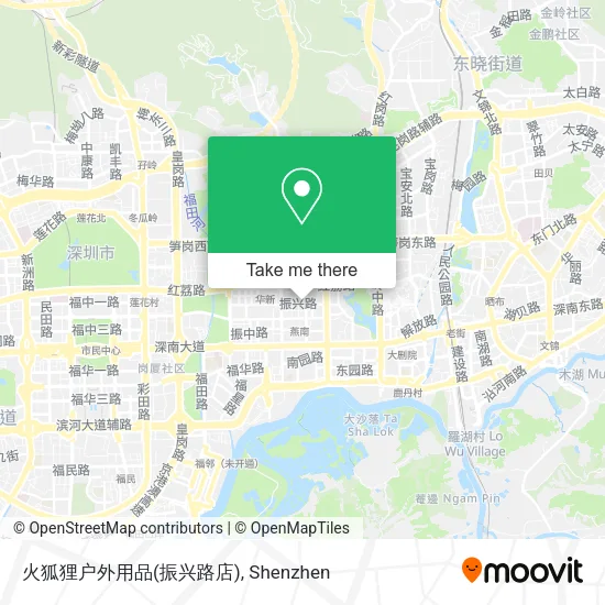 火狐狸户外用品(振兴路店) map