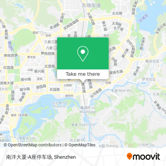 南洋大厦-A座停车场 map