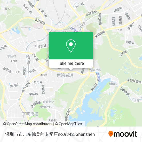 深圳市布吉东德美的专卖店no.9342 map