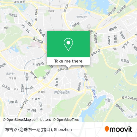 布吉路/恋珠东一巷(路口) map