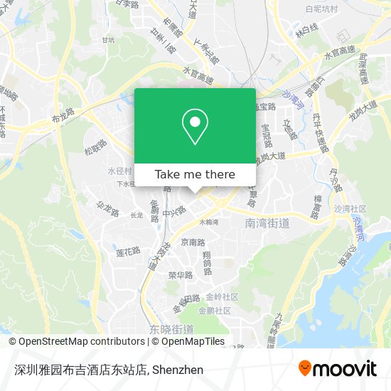 深圳雅园布吉酒店东站店 map