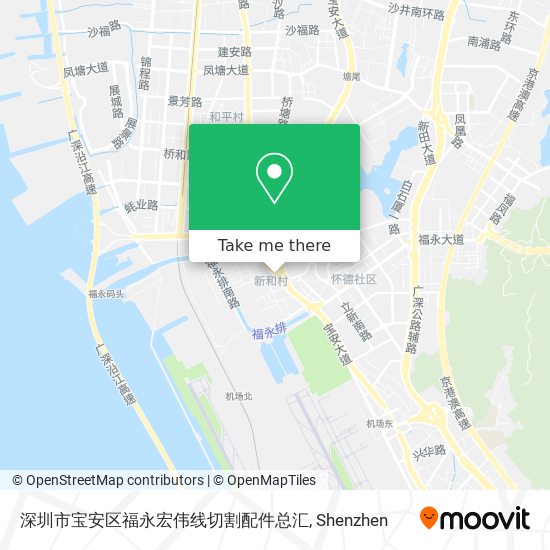 深圳市宝安区福永宏伟线切割配件总汇 map