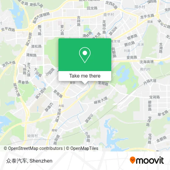 众泰汽车 map